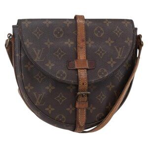 Authentic LOUIS VUITTON Monogram Chantilly MM Shoulder Bag M51233 LV